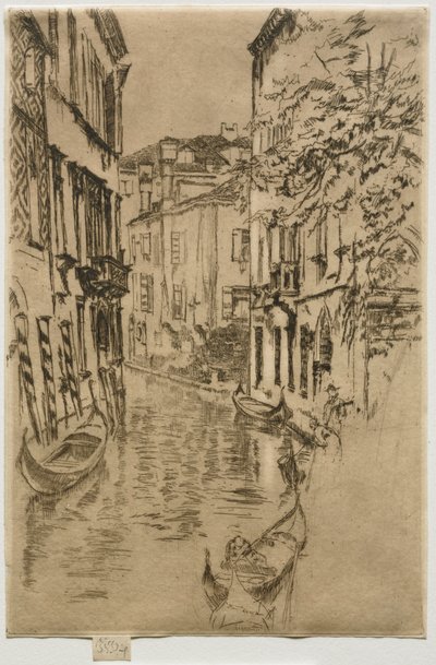 Sessiz Kanal. by James Abbott McNeill Whistler