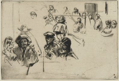 Ratcliffe Otoyolu, 1861 (kağıt üzerinde kuru nokta) by James Abbott McNeill Whistler