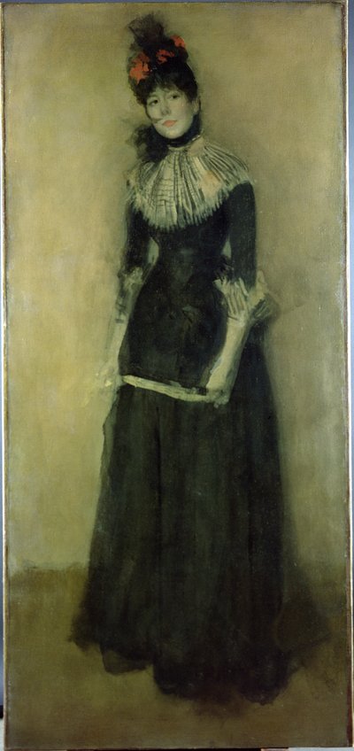Gül ve Gümüş: La Jolie Mutine, 1890 dolayları by James Abbott McNeill Whistler