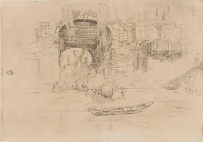 San Biagio, 1879-1880. by James Abbott McNeill Whistler