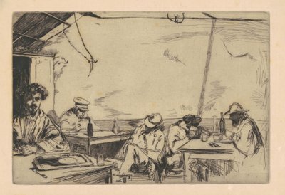 Üç Kuruşlu Çorba, 1859. by James Abbott McNeill Whistler