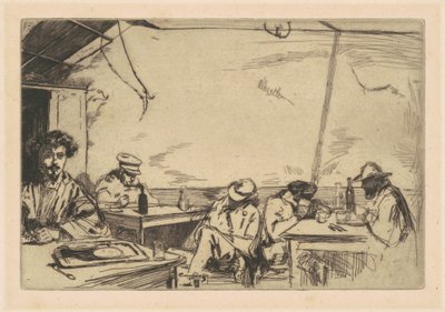 Üç Kuruşluk Çorba, 1859. by James Abbott McNeill Whistler