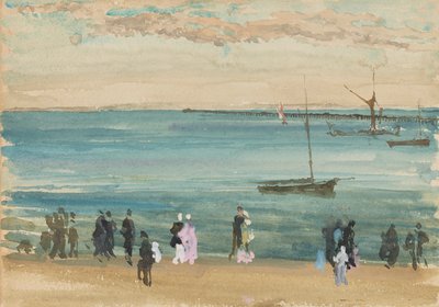 Southend İskelesi, 1882-1884. by James Abbott McNeill Whistler