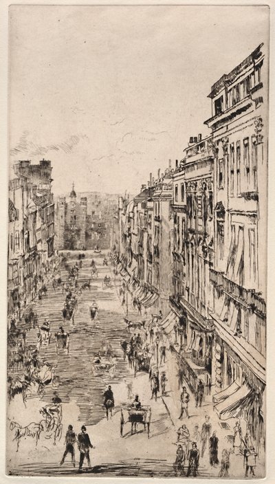Aziz James Caddesi. by James Abbott McNeill Whistler