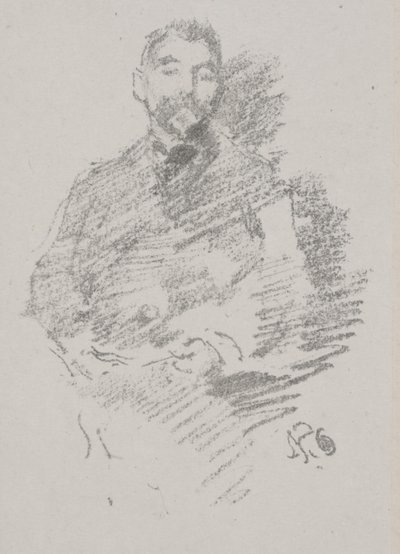 Stephane Mallarme by James Abbott McNeill Whistler