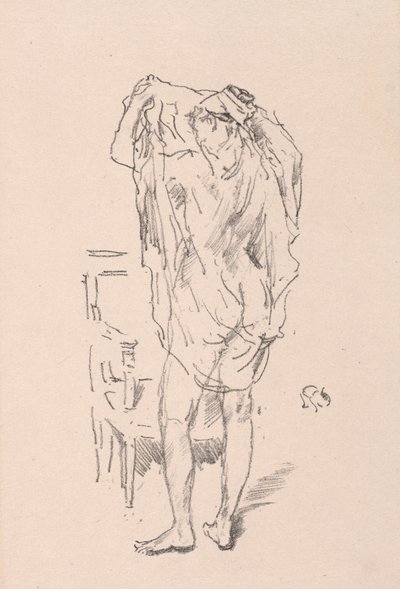 Çalışma, 1895. by James Abbott McNeill Whistler