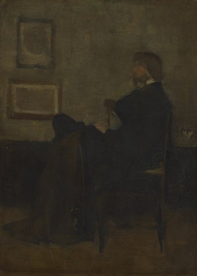 Gri ve Siyah Düzenleme Çalışması, No. 2: Thomas Carlyle