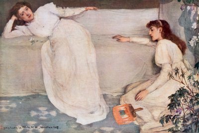 Beyaz Senfoni No. III, c1867. by James Abbott McNeill Whistler