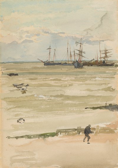 Anchorage, 1882-1884. by James Abbott McNeill Whistler