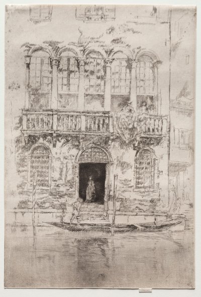 Balkon. by James Abbott McNeill Whistler