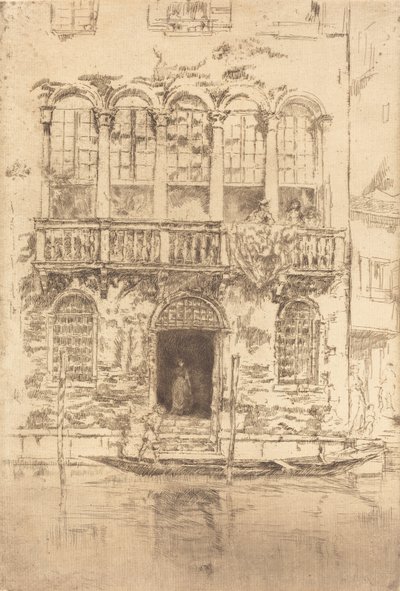 Balkon, 18791880. by James Abbott McNeill Whistler