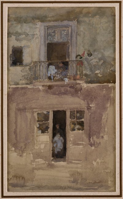 Balkon, c.1888 by James Abbott McNeill Whistler