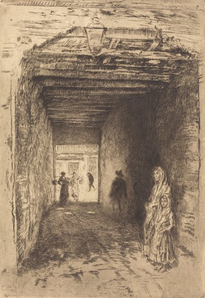 Dilenciler, 18791880. by James Abbott McNeill Whistler