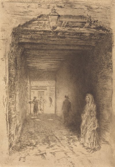 Dilenciler, 18791880. by James Abbott McNeill Whistler