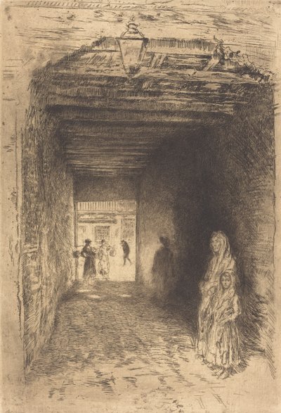 Dilenciler, 18791880. by James Abbott McNeill Whistler