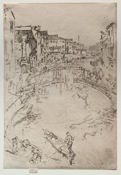Köprü. by James Abbott McNeill Whistler