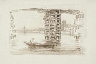 Geniş Köprü, 1878 by James Abbott McNeill Whistler