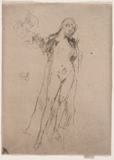 Fan Modeli No. 3 by James Abbott McNeill Whistler