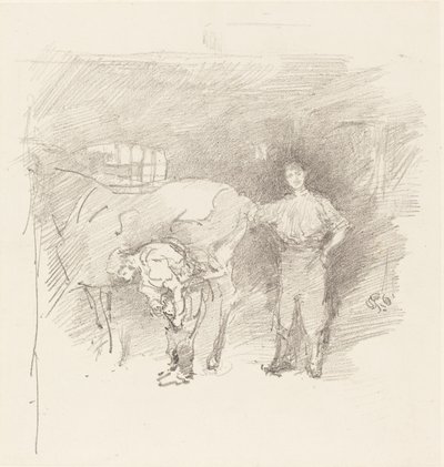 Çiftçiler, 1888. by James Abbott McNeill Whistler