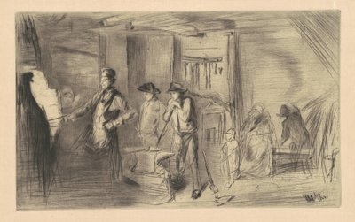 Demirhane, 1861. by James Abbott McNeill Whistler
