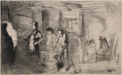Demirhane, 1866. by James Abbott McNeill Whistler