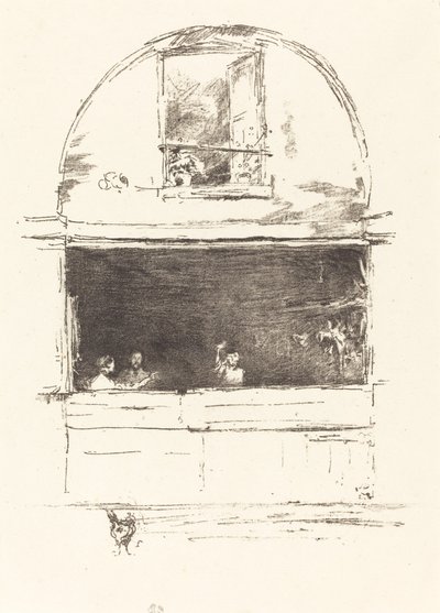 Forge, Passage du Dragon, 1894. by James Abbott McNeill Whistler