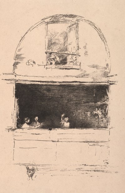 Forge, Passage du Dragon, 1894. by James Abbott McNeill Whistler