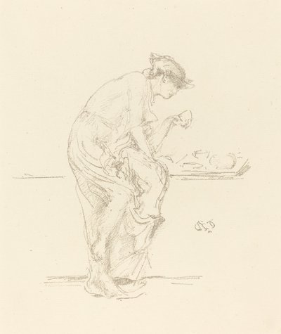 Burç, c. 1889. by James Abbott McNeill Whistler