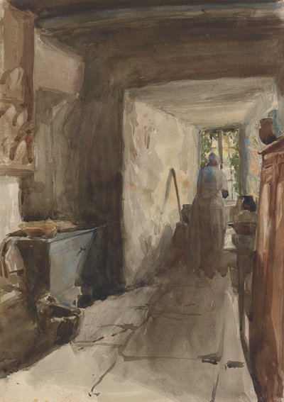 Mutfak, 1858. by James Abbott McNeill Whistler