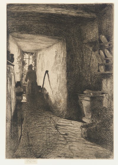 Mutfak, 1858. by James Abbott McNeill Whistler