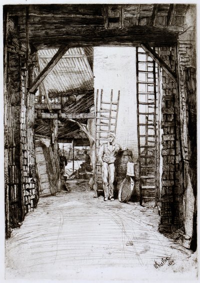 Kireç Brülörü by James Abbott McNeill Whistler