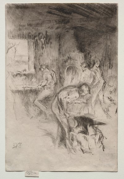 Küçük Forge. by James Abbott McNeill Whistler