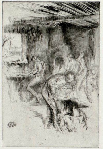 Küçük Demirhane by James Abbott McNeill Whistler
