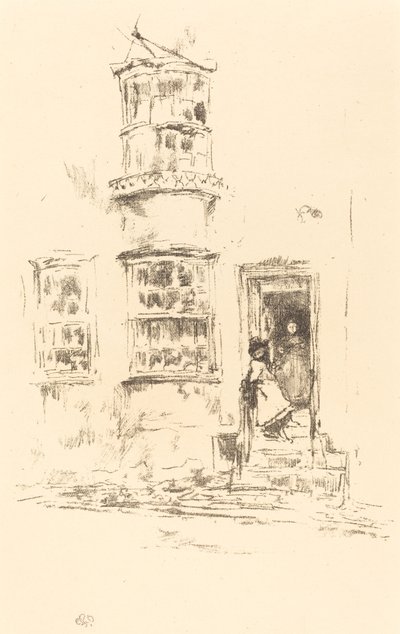 Küçük Adımlar, Lyme Regis, 18951896. by James Abbott McNeill Whistler