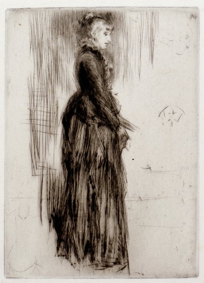 Küçük Kadife Elbise by James Abbott McNeill Whistler