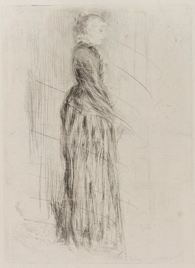 Küçük Kadife Elbise, 1873. by James Abbott McNeill Whistler