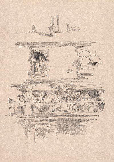 Uzun Balkon, 1894. by James Abbott McNeill Whistler