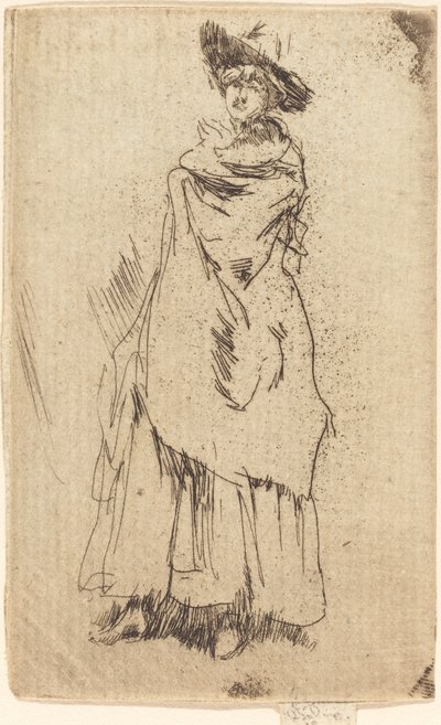 Manto. by James Abbott McNeill Whistler