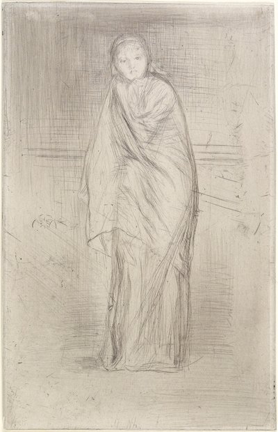 Dinlenme Modeli, 1870 by James Abbott McNeill Whistler