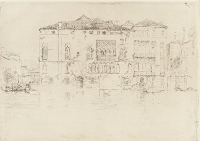 Saraylar, 1879-1880. by James Abbott McNeill Whistler