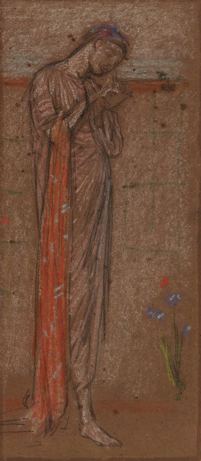 Mor İris, 18711872. by James Abbott McNeill Whistler