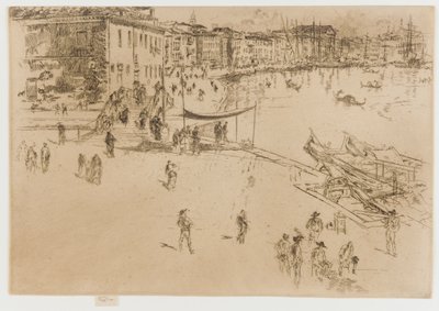 Riva, No. 2, 1879-1880. by James Abbott McNeill Whistler