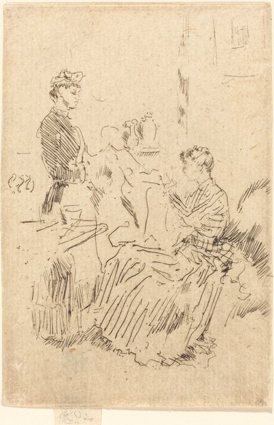 Terzi, c. 18841886. by James Abbott McNeill Whistler