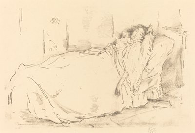 Siesta, 1896. by James Abbott McNeill Whistler