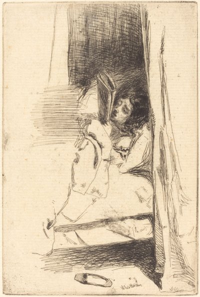 Terlik, 1858. by James Abbott McNeill Whistler