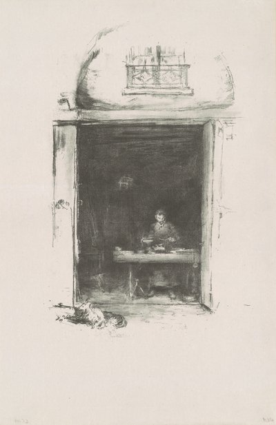 Smith, Passage du Dragon, 1894. by James Abbott McNeill Whistler