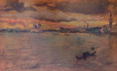 Fırtına, Gün Batımı, 1880, 1904 by James Abbott McNeill Whistler