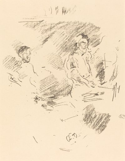 Güçlü Kol, 1895. by James Abbott McNeill Whistler