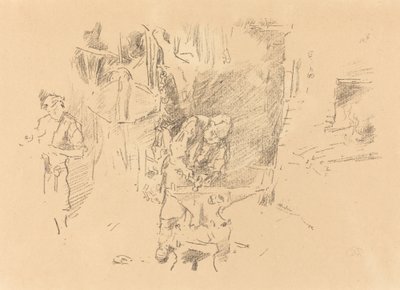 Güneşli Demirci, 1895. by James Abbott McNeill Whistler