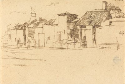 Kuğu, Chelsea, 1872. by James Abbott McNeill Whistler